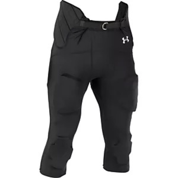 Under Armour 2023 Youth Gameday Integrated Football Pants-Youth Large 2 Pairs - Picture 4 of 6